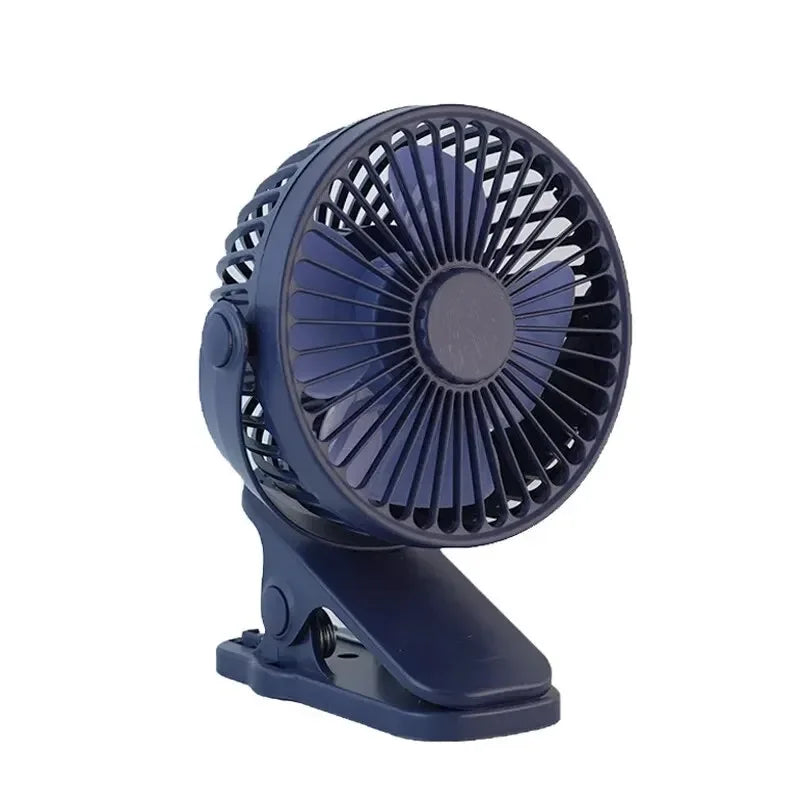 Creative Mini Clip Fan Mute Portable Desktop Home Dorm Stroller For USB High Wind Three Speed Blower Student Desktop